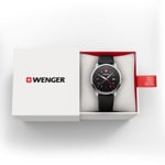 Wenger City GMT Black / Silver Ø 42mm - 01.1442.102