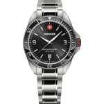 Wenger Executive Black / Silver Ø 40mm