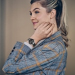 Wenger Executive Silver / Black Ø 34mm - 01.2021.101