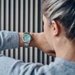 Wenger Executive Silver / Turquoise Ø 34mm - 01.2021.103