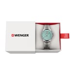 Wenger Executive Silver / Turquoise Ø 34mm - 01.2021.103
