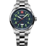 Wenger Terragraph Blau / Silbrig Ø 43mm