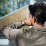 Wenger Terragraph Chrono Silver / Brown Ø 43mm - 01.0543.109