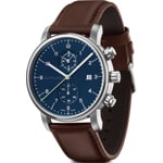 Wenger Urban Classic Chrono Blau / Braun Ø 42mm - 01.1743.125