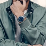 Wenger Urban Classic Chrono Blau Ø 42mm - 01.1743.124