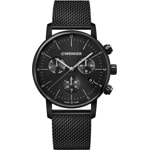 Wenger Urban Classic Chrono Black / Milanese Ø 44mm