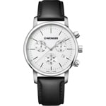 Wenger Urban Classic Chrono Silver / Black Ø 44mm