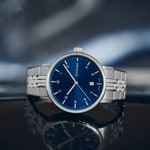Wenger Urban Classic Silbrig / Blau Ø 40mm - 01.1731.121