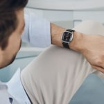 Wenger Vintage Classic Ø 37mm Schwarz / Silbrig - 01.1921.105