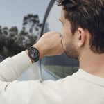 Wenger Vintage Sport Ø 37mm Schwarz / Grau - 01.1921.113