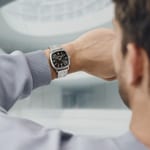 Wenger Vintage Sport Ø 37mm Silbrig / Schwarz  - 01.1921.108