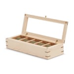 Wolf 1834 Analog Shift Flatiron II 5 Piece Watch Box maple  - 710211