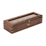 Wolf 1834 Analog Shift Flatiron II Coffret 5 Montres Noyer