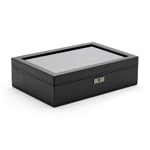 Wolf 1834 Axis 10 Piece Watch Box Black