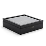 Wolf 1834 Axis 15 Piece Watch Box Black