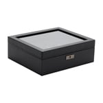 Wolf 1834 Axis 8 Piece Watch Box Black