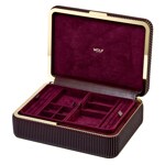 Wolf 1834 Bella Medium Jewellery Box Bordeaux - 781026