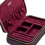 Wolf 1834 Bella Medium Zip Case Bordeaux - 781326
