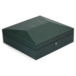 Wolf 1834 British Racing 15 Piece Watch Box Green