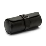 Wolf 1834 British Racing 3er Uhrenrolle Schwarz