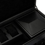 Wolf 1834 British Racing Double Watch Winder with Storage Black - 792202