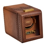 Wolf 1834 Brogue Single Watch Winder Burnished Brown