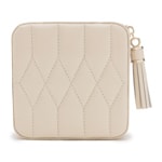 Wolf 1834 Caroline Zip Travel Case Ivory - 329953