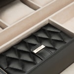 Wolf 1834 Caroline Extra Large Jewellery Case Black - 329571