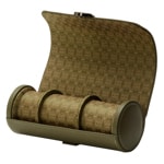 Wolf 1834 Earth Rouleau pour 3 Montres Olive - 190641