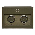 Wolf 1834 Earth Double Watch Winder Olive - 190441