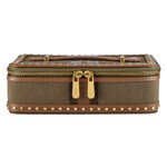 Wolf 1834 Ida Travel Zip Jewellery Case Khaki - 190042