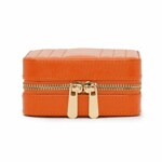 Wolf 1834 Maria Large Zip Jewellery Case Orange - 766239