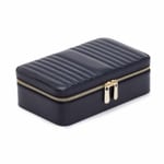 Wolf 1834 Maria Medium Zip Jewellery Case Blue