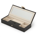 Wolf 1834 Palermo Jewellery Box Black Anthracite - 213502