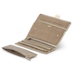 Wolf 1834 Palermo Jewellery Roll Pewter - 213478