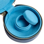 Wolf 1834 Sophia Étui à Bijoux Rond Blue - 392317