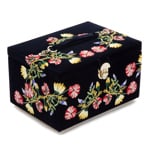 Wolf 1834 Zoe Medium Jewellery Box Indigo