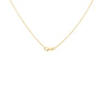Collier or jaune 750/18 ct avec diamants 0.12 ct H/si - KE-73289-GG