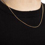 Zopfkette 750/18 K Gelbgold 1.1mm - 1135.04194