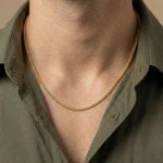 Zopfkette 750/18 K Gelbgold 2.1mm - CZO1003