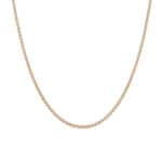 Zopfkette 750/18 K Rotgold 2.1mm