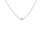 Spiga Chain 750/18 K White Gold 1.2mm - CZO2001