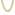 12mm Chaîne Cuban Link plaqué or jaune avec zircones - KE0002-G-12MM