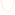 2.2mm Collier gourmette limée or jaune 750/18 ct - KEP6022