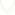 2.4mm Collier jaseron or jaune 750/18 ct - KEE0224
