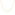 3.2mm Collier gourmette marine or jaune 750/18 ct - KEM8032