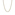 3mm Tennis Necklace Gold plated with Cubic Zirconia - KE0001-G-3MM