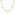 4.4mm Collier forçat or jaune 750/18 ct semi-massif - KE-0180-GG
