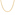 4.4mm Kordelkette 750/18 K Gelbgold halbmassiv - KE-H440