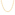 6.2mm Cable Chain Semi Solid 750/18 K Yellow Gold - KE-0540-GG